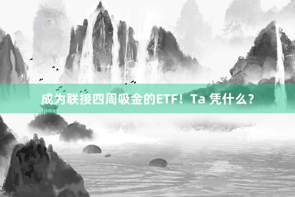 成为联接四周吸金的ETF！Ta 凭什么？